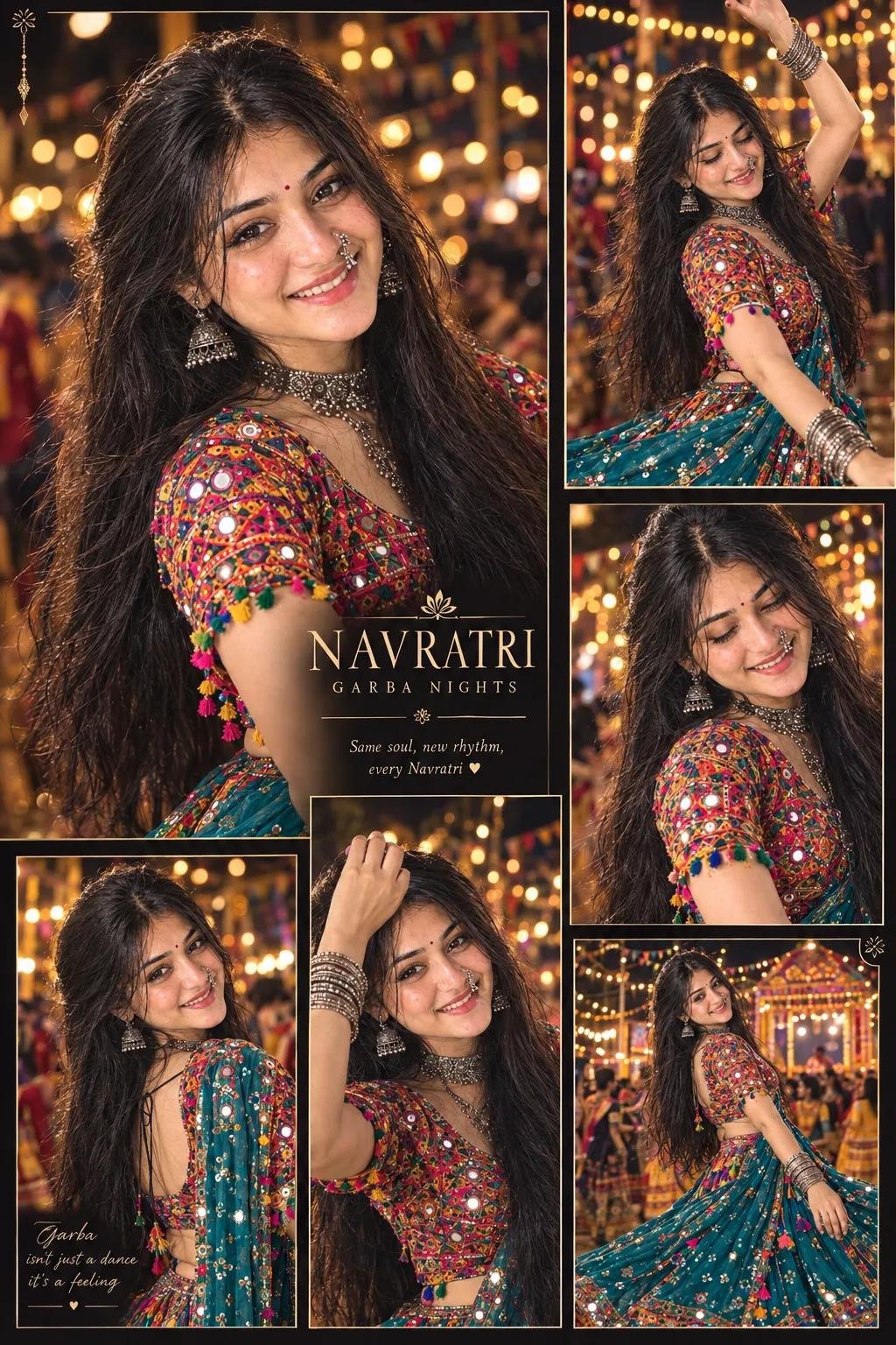 Navratri festival Ai Prompt